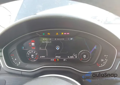 2018 Audi A4 2.0T Premium/2.0T Tech Premium from USA, damaged, VIN WAUENAF43JN018632